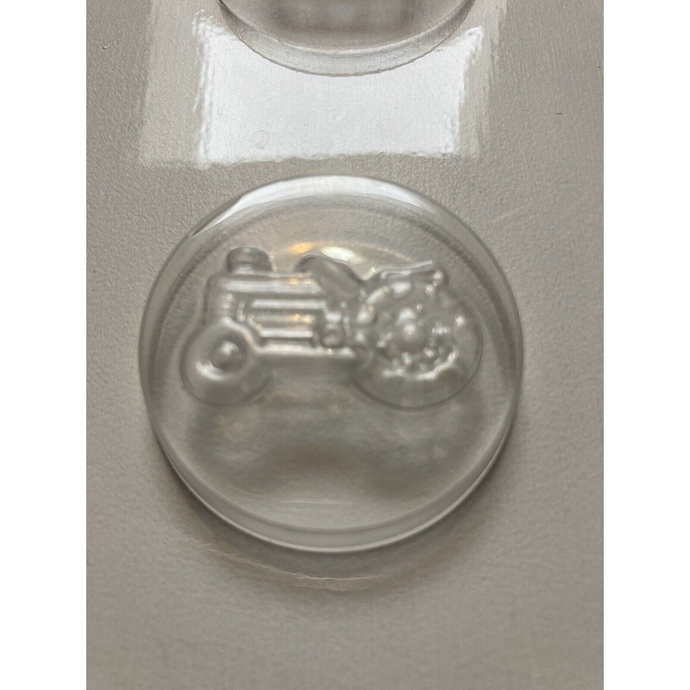 Country/Cowboy/Farm Candy Molds--Cowboy Hat, Tractor, Barn & Horse Head